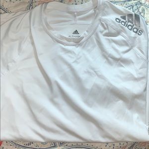 Two compression long sleeves